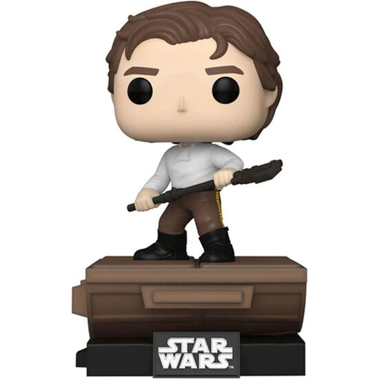 Comprar Figura Pop Deluxe Star Wars Jabba Skiff Han Solo Exclusive