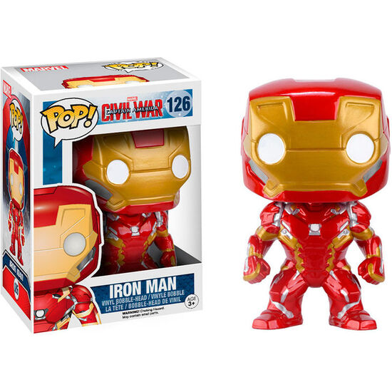 Comprar Figura Pop Marvel Civil War Iron Man