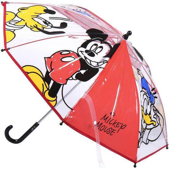 Paraguas Manual Poe Mickey Red