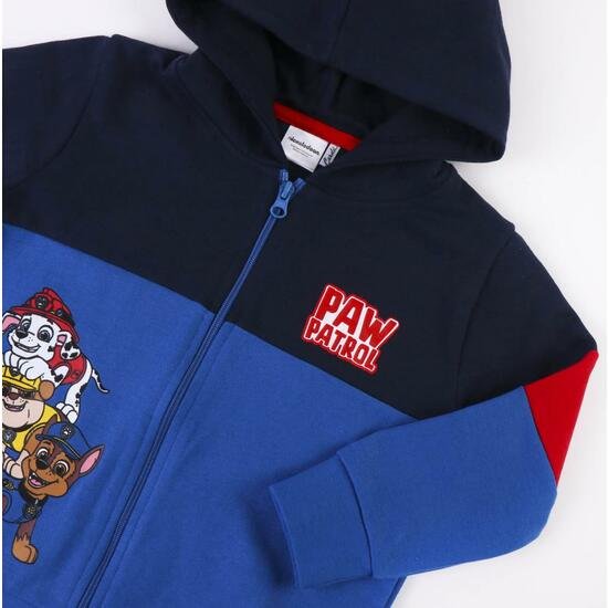 CHANDAL COTTON BRUSHED 3 PIEZAS PAW PATROL BLUE