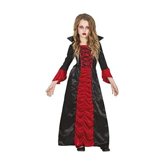 DISFRAZ VAMPIRESA ROJO NIÑA INFANTIL Talla - 3-4 AÑOS 