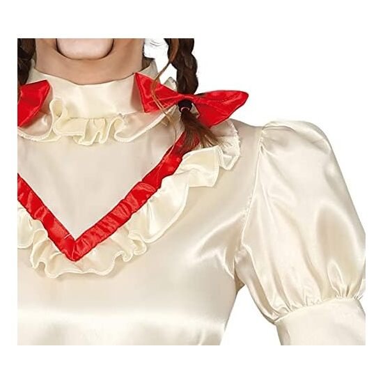 DISFRAZ MUÑECA MALDITA INFANTIL Talla - 5-6 AÑOS