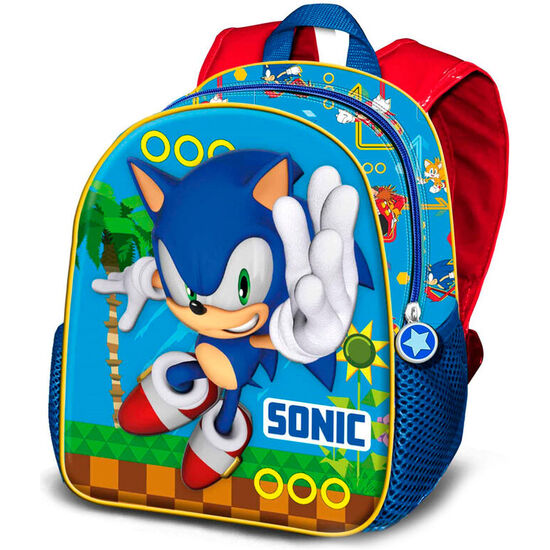 Comprar Mochila 3d Faster Sonic The Hedgehog 31cm