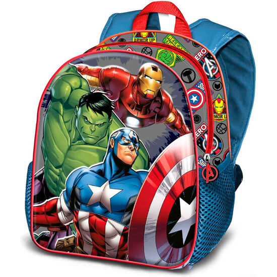 Comprar Mochila 3d Invencible Los Vengadores Avengers Marvel 31cm