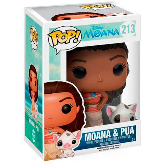 FIGURA POP DISNEY VAIANA - MOANA & PUA