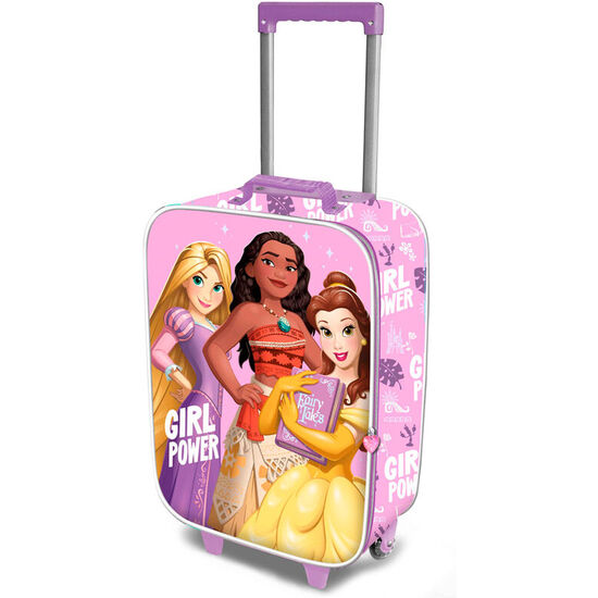 Maleta Trolley 3d Princesas Disney