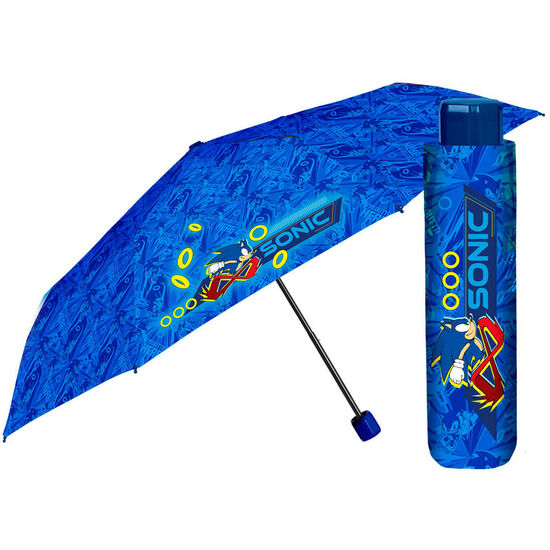 Paraguas Plegable Manual Sonic The Hedgehog 50cm