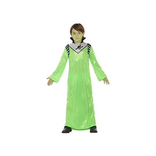 Comprar Disfraz Alien Verde Niño Túnica Talla - 5/6 Años