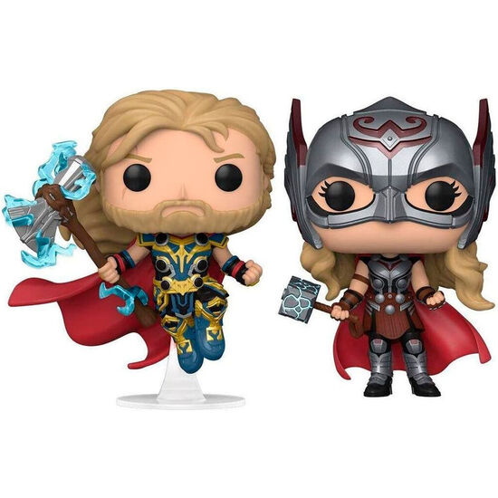 Comprar Blister 2 Figuras Pop Marvel Thor Love And Thunder Thor & Mighty Thor Exclusive