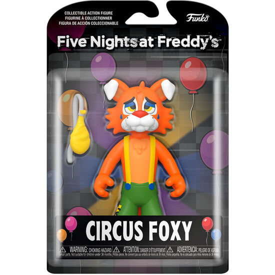 Comprar Figura Action Five Nights At Freddys Circus Foxy 12,5cm