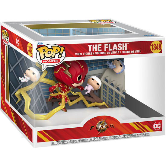 Comprar Figura Pop Moment Dc Comics The Flash Baby Rescue