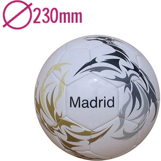 Balón Fútbol Cuero Madrid