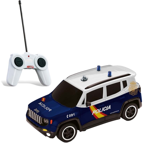 Coche Radiocontrol Jeep Policía 1:24