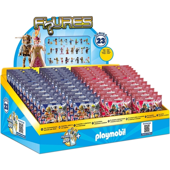 PLAYMOBIL EXPOSITOR 48 SOBRES COLECCIONABLES S23