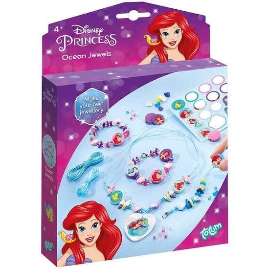 Princesas Disney Kit Creativo Pulseras Y Coloreslares Totum