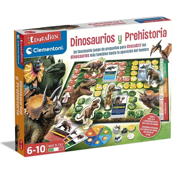 Jugando Aprendo Dinosaurios Y Prehistoria 6-10 Años