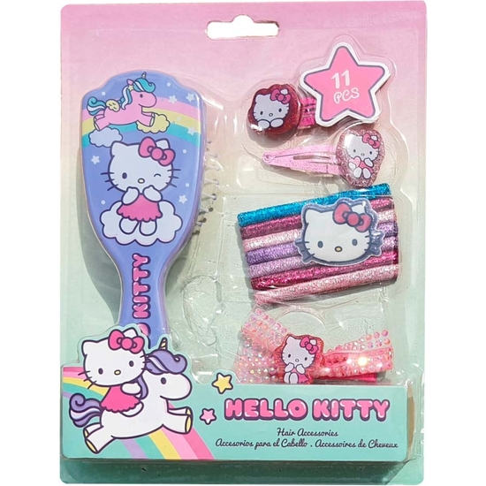 Hello Kitty Accesorios De Pelo Con Cepillo