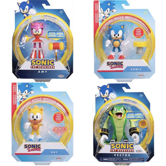 Comprar Pack 6 Figuras Serie 10 Sonic The Hedgehog 10cm Surtido