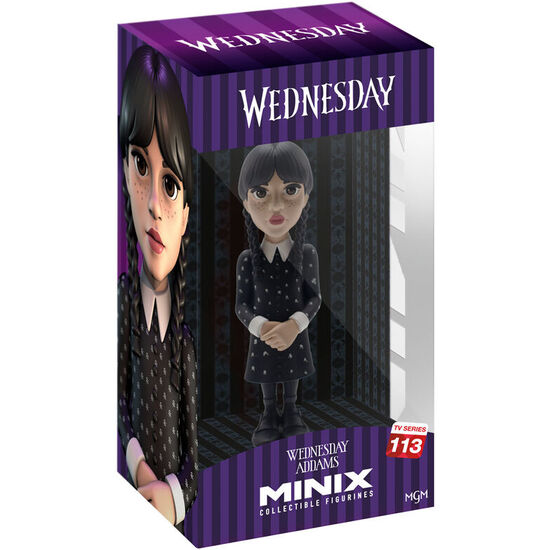 Comprar Figura Minix Miercoles Addams Wednesday 12cm