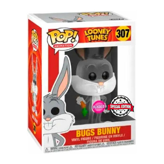 Comprar Figura Pop Looney Tunes Bugs Bunny Flocked Exclusive