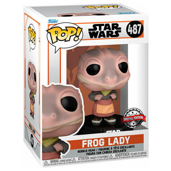 Comprar Figura Pop Star Wars The Mandalorian Frog Lady Exclusive