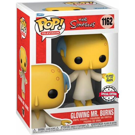 Comprar Figura Pop Simpsons Glowing Mr.burns Exclusive