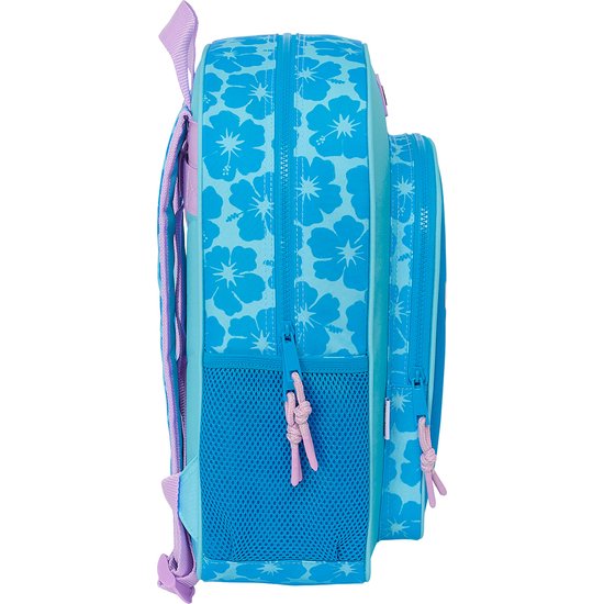 MOCHILA JUNIOR ADAPT.CARRO STITCH  HAWAII