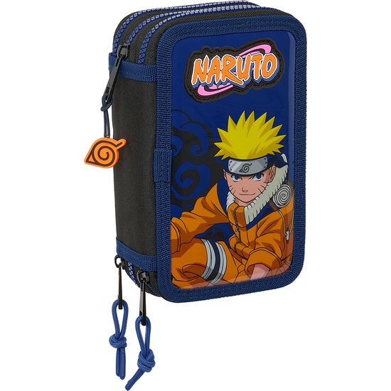 Comprar Plumier Triple 36 Pcs Naruto Ninja