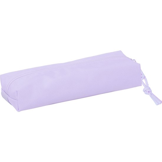 PORTATODO RECTANGULAR C/GOMA ELAST. 22CM SAFTA  LIGHT PURPLE