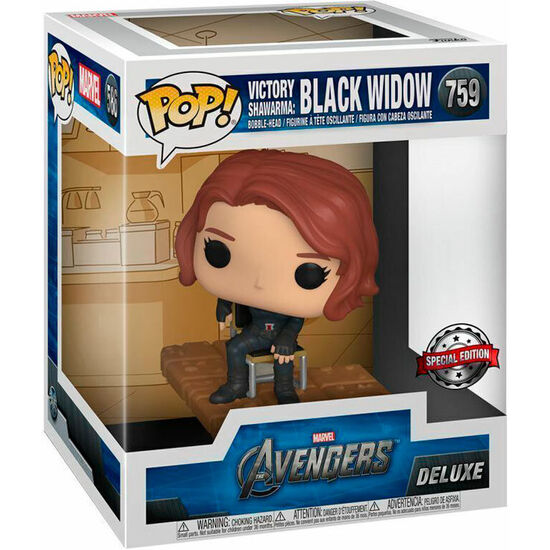 Comprar Figura Pop Deluxe Marvel Los Vengadores Avengers Black Widow Exclusive