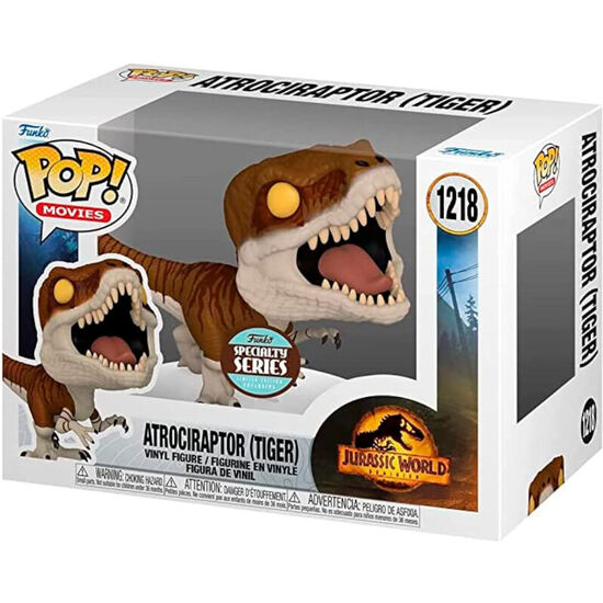 Comprar Figura Pop Jurassic World 3 Atrociraptor Tiger Exclusive