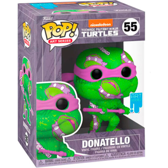 Comprar Figura Pop Tortugas Ninja Donatello Artist + Case Exclusive
