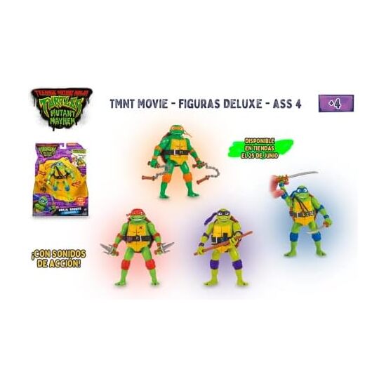 Comprar Figura Deluxe Tortugas Ninja Tmnt