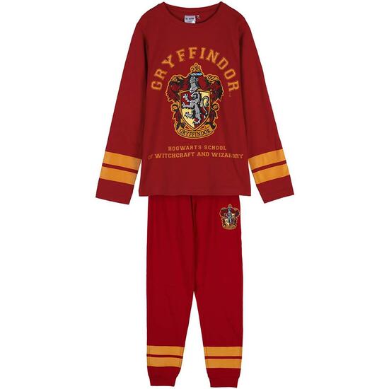 Comprar Pijama Largo Single Jersey Harry Potter Dark Red