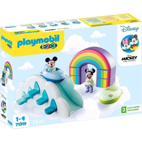 Comprar Playmobil 1.2.3 Disney: Mickey Y Minnie Casa En Las Nubes