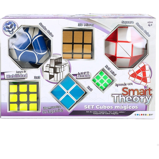 Comprar Set Regalo Con 6 Cubos Mágicos Diferentes