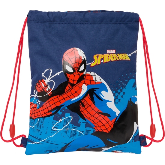 Comprar Saco Plano Junior Spider-man Neon