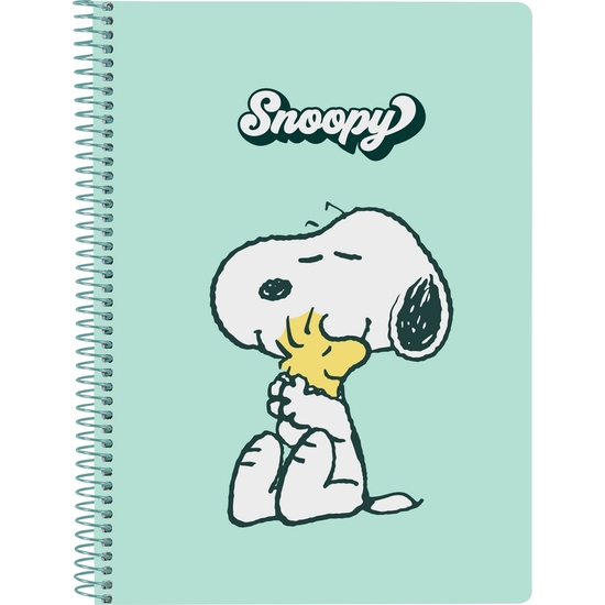 Libreta Cuarto 80 H. Tapas Duras 1diseñ Snoopy Groovy
