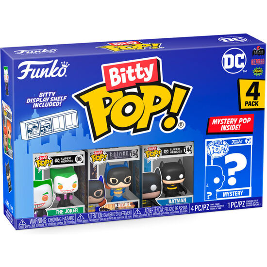 Comprar Blister 4 Figuras Bitty Pop Dc Comics The Joker