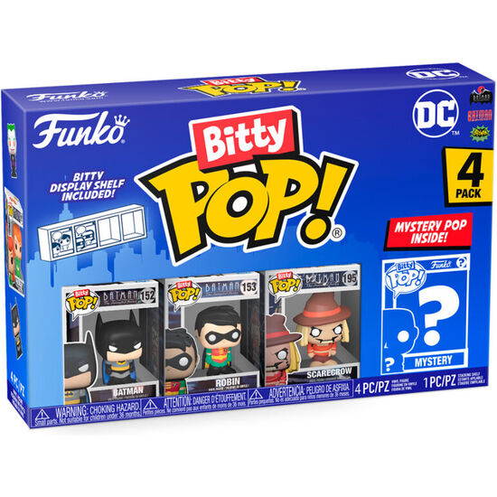 Comprar Blister 4 Figuras Bitty Pop Dc Comics Batman