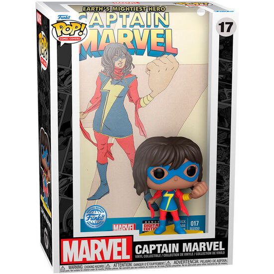 Comprar Figura Pop Comic Covers Marvel Captain Marvel Exclusive