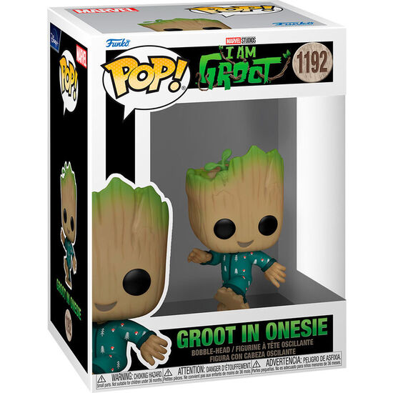 Figura Pop Marvel I Am Groot - Groot In Onesie