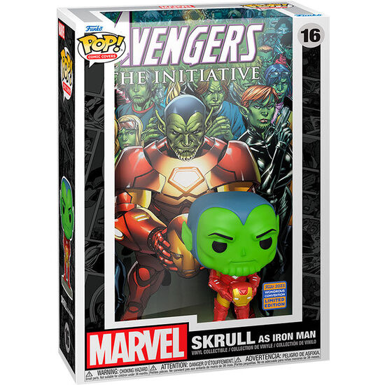 Figura Pop Album Marvel Los Vengadores Avengers Skrull As Iron Man Exclusive