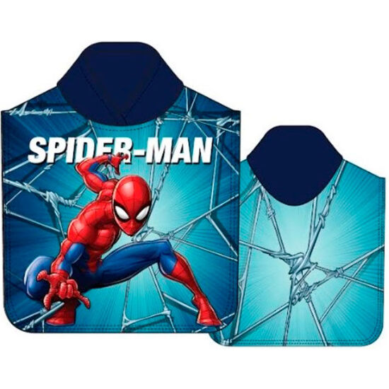 Comprar Poncho Toalla Spiderman Marvel Microfibra