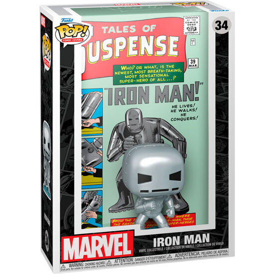 Comprar Figura Pop Comic Cover Marvel Tales Of Suspense Iron Man