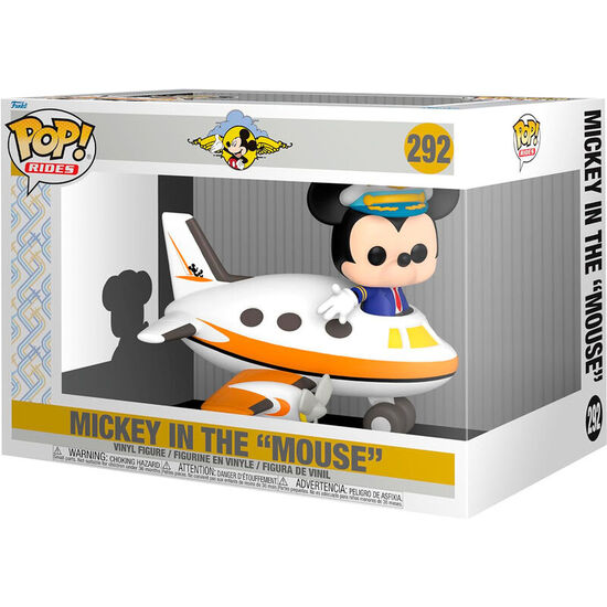 Comprar Figura Pop Rider Disney Mickey With Plane