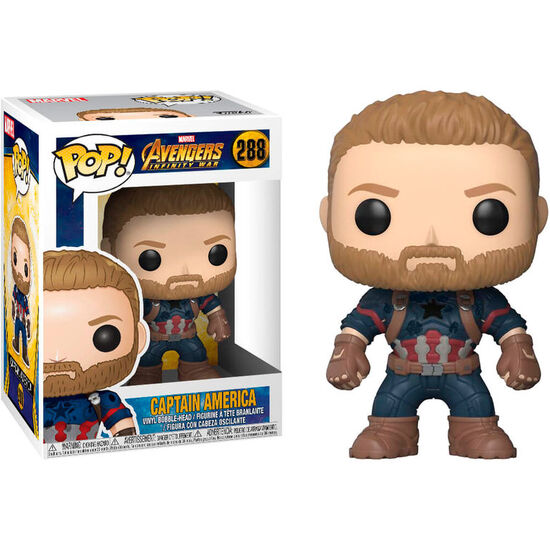 Comprar Figura Pop Marvel Avengers Infinity War Capitan America