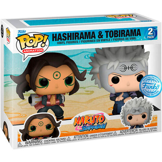 Comprar Blister 2 Figuras Pop Naruto Shippuden Hashirama & Tobirama