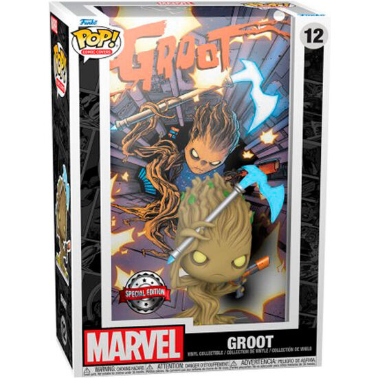 Figura Pop Comic Cover Marvel Groot Exclusive