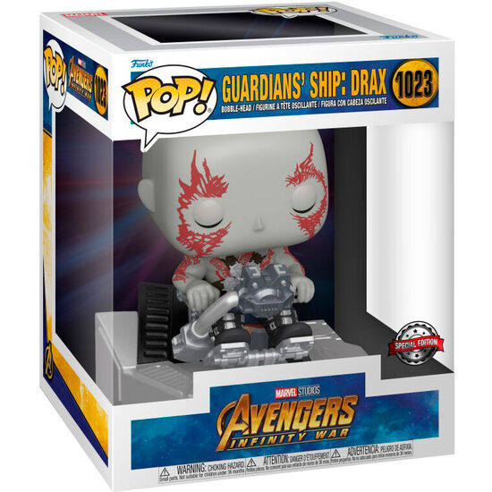 Comprar Figura Pop Deluxe Marvel Guardianes De La Galaxia Guardians Ship Drax Exclusive